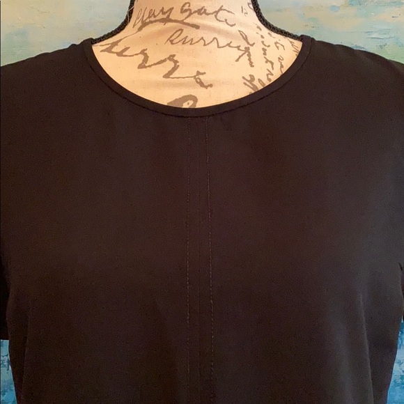 Ann Taylor Black Peplum Blouse - Picture 2 of 4